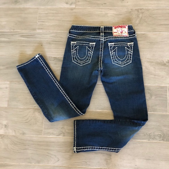 True Religion Denim - True Religion Gina Super T Straight Leg Jeans